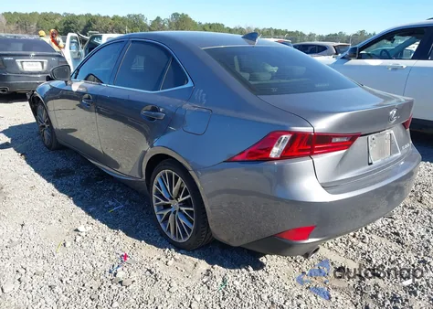 2015 Lexus Is 250 из США, поврежденный, VIN JTHBF1D22F5059120